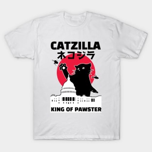 CATZILLA - King of Pawster T-Shirt